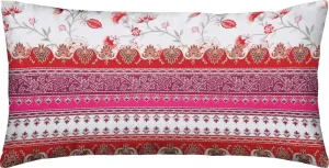 Наволочка розово-белая 40x80 см Erwin Müller