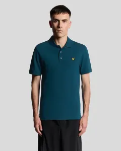 Простая рубашка поло Lyle & Scott, Rich Teal