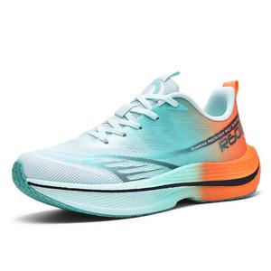 Амортизация, дышащие, легкие низкие кроссовки Casual Running для мужчин MUSNODO, зеленый