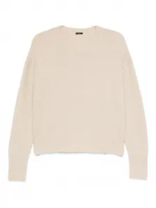 Кашемировый свитер с круглым вырезом JOSEPH, нейтральный