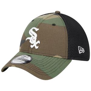 Мужская кепка New Era Camo Chicago White Sox Team Neo 39THIRTY Flex Hat