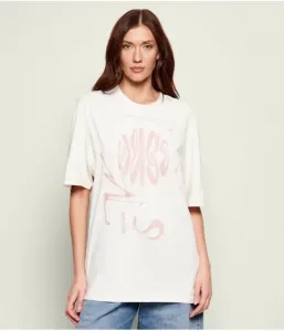 Футболка B_8 oversize fit Hugo Blue, белый