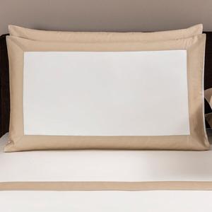 Наволочка Frette Bold Pillowcase, 51x71, молочный/бежевый