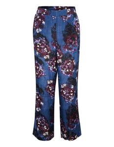 Тканевые брюки Kaffe Loose fit Pants Jilli, цвет marine blue/night blue