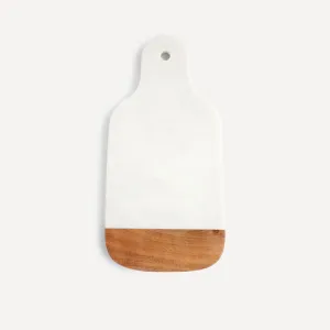 Разделочная доска из мрамора и акации El Corte Inglés, естественный