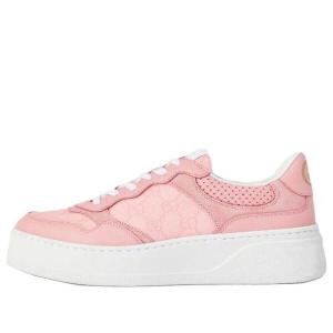 Кроссовки gg sneaker supreme 'pink white' Gucci, розовый