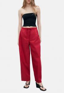 Брюки Mango, красный