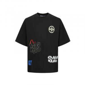 Футболка мужская черная Evisu, черный