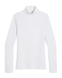 Роскошный топ с высоким воротником Vineyard Vines, белый