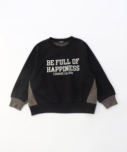 Толстовка с бархатным принтом, подобранная по цвету.