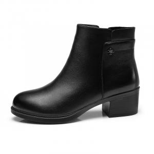 Strongman Черные женские ботильоны, цвет Black