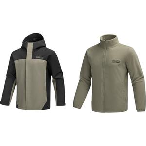 Ветровка Mountain And Wild Outdoor Series мужская Skechers, серо-коричневый