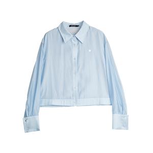 ELLE Футболка женская Blue Polo Collar