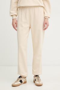 Хлопковые спортивные штаны Patrizia Pepe, бежевый