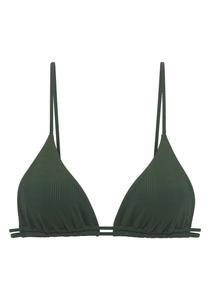 Треугольный бикини-топ Copenhagen Studios, темно-зеленый
