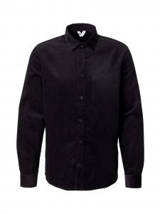 MELA Рубашка на пуговицах 'Nimit' черного цвета Regular fit