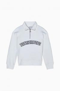 Детская хлопковая толстовка J315 Patrizia Pepe, белый