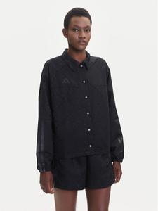 Демисезонная куртка loose fit Tiro x Common Goal Coaches JL7647 Adidas, чёрный