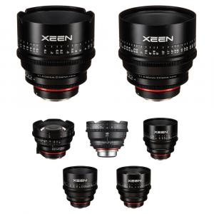 Комплект из 7 объективов Rokinon Xeen 14, 16, 24, 35, 50, 85, 135 мм Cine (Canon EF)