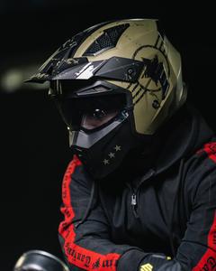 Полушлем ILM Z302, хаки