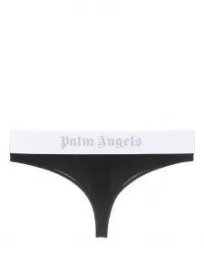 Трусы-стринги с логотипом PALM ANGELS, черный