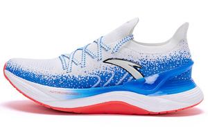 Кроссовки для бега Chuang 2.0 Pro для мужчин с низким верхом цвета слоновой кости, белого/среднего синего/черного цвета Anta