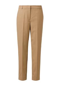 COMMA Брюки Slim fit в коричневом цвете