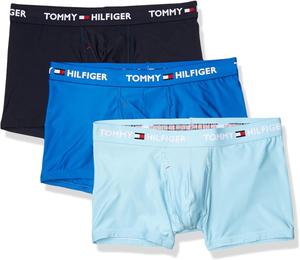 Tommy Hilfiger Mens Everyday Micro Trunk, 3 шт., Blue Multi