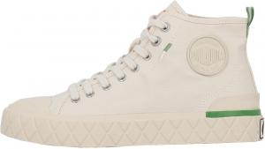 Кроссовки Palladium Unisex Palla Ace Mid из органического канваса на шнуровке, белый