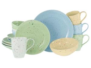 КОМПЛЕКСНОЕ ОБСЛУЖИВАНИЕ Набор из 16 предметов конфетти светло-голубого, светло-зеленого и светло-желтого цвета на 4 персоны Creatable, светло-голубой/светло-зеленый/светло-желтый