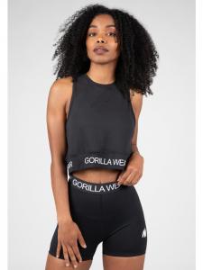 Функциональная рубашка Gorilla Wear Colby Cropped Tank Top - Schwarz