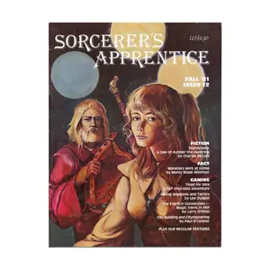 Журнал #12 "Thief For Hire Solo Adventure", Sorcerer's Apprentice Magazine