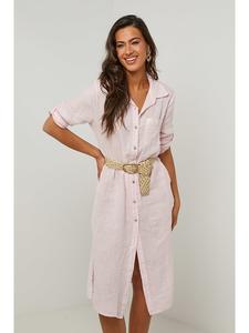 Платье до колена Le Monde du Lin, розовый