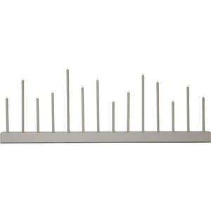 Декоративная настольная лампа Start Trading Buzz, серый - древесный композит - 77 x 27 x 5 см