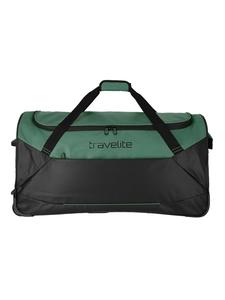 Дорожная сумка Basics на 2 колесах, 71 см, зеленого цвета travelite