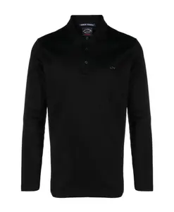 Рубашка-Поло с длинными рукавами Paul & Shark, черный