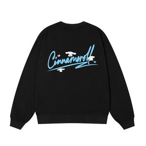 Свитшот Cinnamoroll Yugui Dog Unisex Sanrio, черный