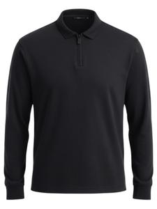 Рубашка Ombre OM-POLS-0130, черный