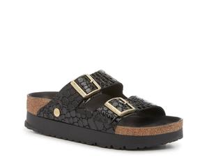 Сандалии Birkenstock Papillio by Birkenstock Arizona Platform Sandal - Women's, Black Patent Synthetic