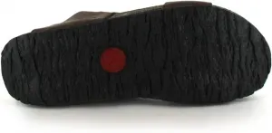 HAFLINGER Andrea Elegant кожаные сандалии с резиновой подошвой и корковой латексной стелькой Unisex, коричневый