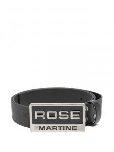 Martine Rose ремень с пряжкой-логотипом, черный