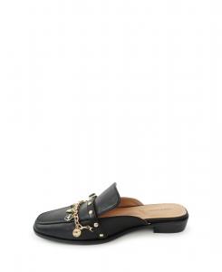 Как это ощущается: лоферы-мюли Charm Belle & Bloom, Black