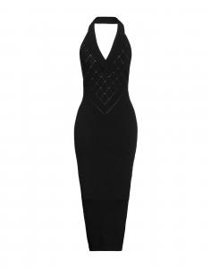 Макси платье Balmain, черный