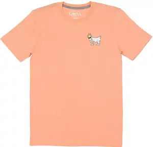 Футболка GOAT USA для взрослых WG по лакроссу, цвет Peach Cream