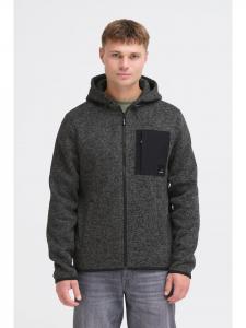 Флисовая куртка BHMMelfex серого цвета BLEND
