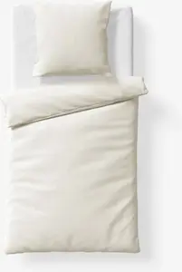 Постельное белье Black Premium Lyocell Plain, цвет экрю, размер 135x200 см Fleuresse