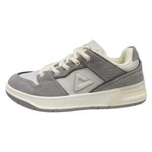 Тайчи 910 Кроссовки для скейтбординга мужские низкие Baymax/Средне-серый PEAK, Гигантский лайм