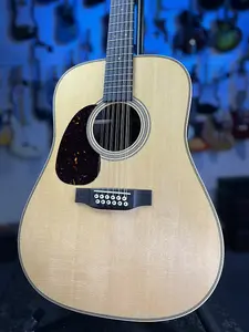 Акустическая 12-струнная гитара Martin HD12-28 Standard Series для левшей - натуральный стареющий тонер (2025) GET PLEK'D! #4000