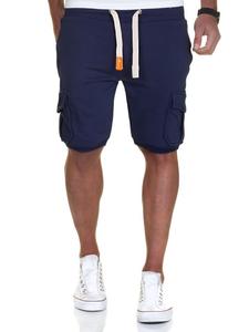 Тканевые шорты Amaci&Sons, цвет navyblau