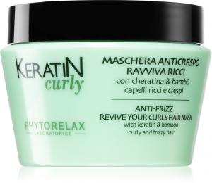 Кератиновая маска для вьющихся волос, склонных к пушению Phytorelax Laboratories, 250 мл